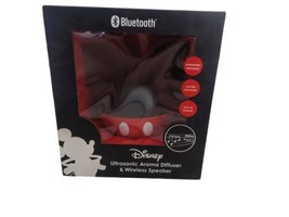 Disney Mickey Mouse Ultrasonic Aroma Diffuser and Wireless Bluetooth Speaker NEW - £19.48 GBP