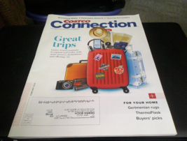 Costco Connection Magazine - Great Trips Cover - February 2023 - £6.21 GBP