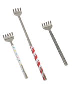 3 Pack Stainless Steel Telescoping Back Scratcher with Pocket Clip Assorted - $166.37 MXN