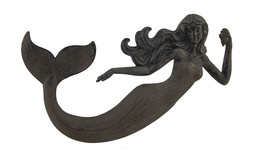 Scratch &amp; Dent Rustic Finish Floating Mermaid Wall Hanging - $24.23