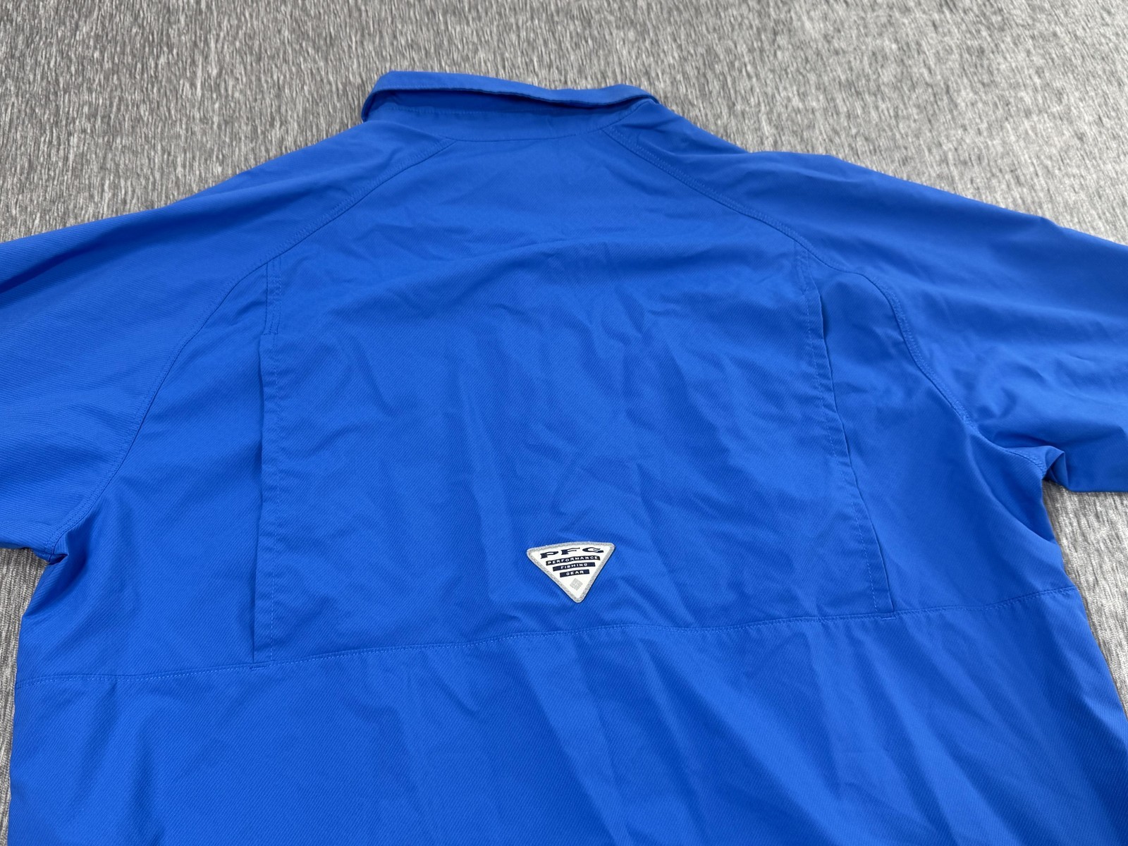 Columbia PFG Shirt Mens Large Blue Long Sleeve Omni-Freeze Zero Fishing Vented Item image 11