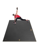 Large Exercise Mat 6&#39;X6&#39;X7Mm, Workout Mats For Home Gym Flooring, Extra ... - £189.09 GBP