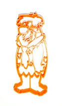 6x Fred Flintstone Fondant Cutter Cupcake Topper 1.75 IN USA FD2255 - £6.38 GBP