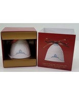 2002 LLadro Christmas Bell Ceramic Ornament 01016723 w Box Xmas Decorati... - €20,99 EUR