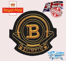 Bullion Patch Gold Embroidered with Red Blazer Coat, Jacket And Uniforms. - $18.94