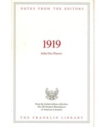 Franklin Library Notes from the Editors 1919 by John Dos Passos - $7.69