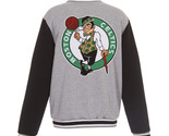 NBA Boston Celtics Reversible Full Snap Fleece Jacket JHD Embroidered  L... - £105.93 GBP