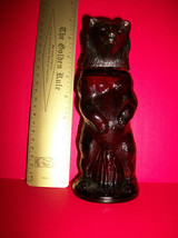 Home Treasure Avon Kodiak Bear Deep Wood Fragrance After Shave Decanter Bottle - $9.49
