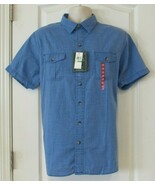 G.H. Bass Men&#39;s Short Sleeve Rock River Shirt Spice or Blue Sz L NWT MSR... - $456.13 MXN