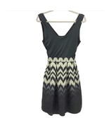 Charming Chalie Black &amp; Taupe Criss Cross Open Back Fit &amp; Flare - $273.70 MXN