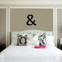 Ampersand Vinyl Wall Decal - £10.39 GBP