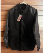 NWT Womens Whatlees Size XXL Black Zip Up long Sleeve Casual Bomber Jack... - $38.93 CAD