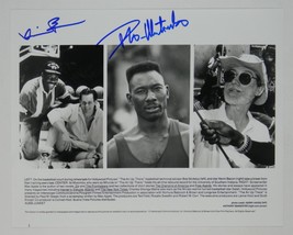 Kevin Bacon Ilo Mutombo Signed B&amp;W 8x10 Promo Photo The Air Up There Autographed - £119.06 GBP