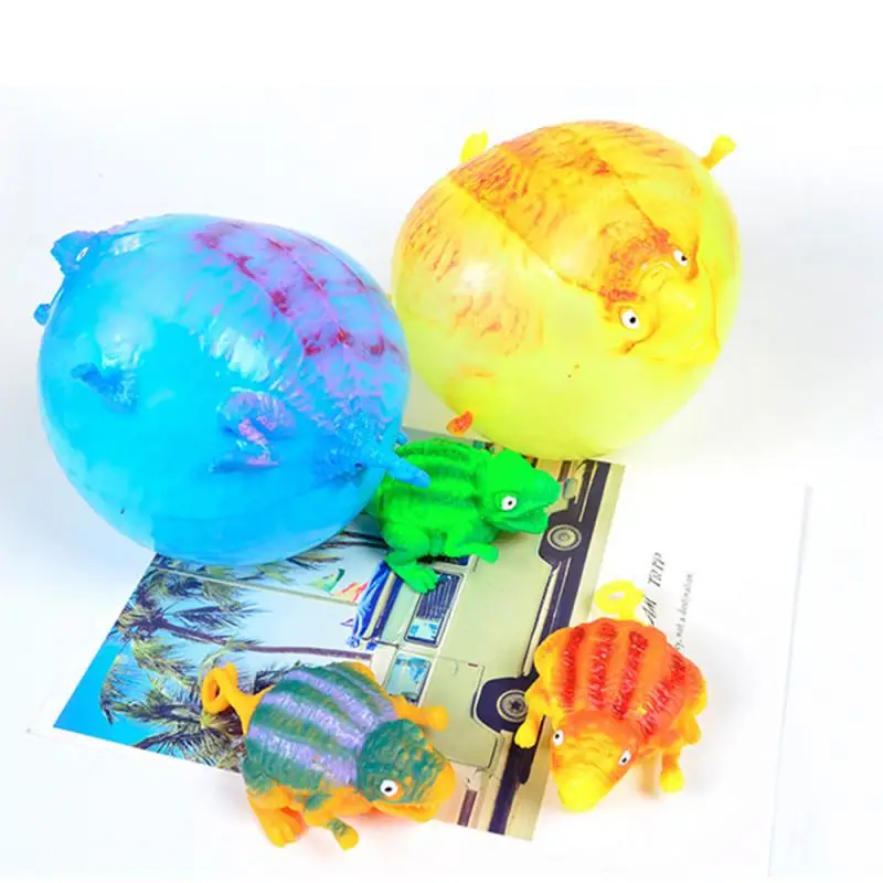 Inflatable Dinosaur Stress Relief Toys Inflatable Dinosaur Ball Decompression - £6.50 GBP+