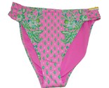 Lily Pulitzer Bikini Bottom Clancy High Rise Shirred Sided Swimwear sz 1... - $34.61