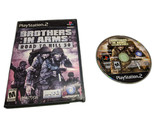 Brothers in Arms Road to Hill 30 Sony PlayStation 2 Disk and Case - $5.49