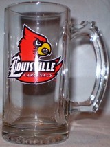 Louisville Cardinals Glass Mug - £5.17 GBP