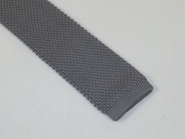 Men's Vitorofolo Italy Slim Tie Woven Fabric Fashionable RS-4 Gray image 3