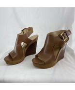 MICHAEL Michael Kors Josephine Wedge Women&#39;s Open Toe Wedge Heels Size 7M - $58.45 CAD