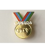 CTV (Canadian Television) - Gold Medal Pin - Rare !! - $19.00