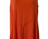 Cato Sundress Womens Size S Orangy Pull On Sleeveless Round Neck - $9.48