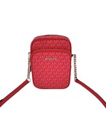 Michael Kors Jet Set Travel Medium NS Chain Crossbody Handbag MK Dark Ra... - $1,470.16 MXN