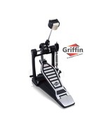 Single Kick Bass Drum Pedal by GRIFFIN - Deluxe Double Chain Foot Percus... - $65.35 CAD
