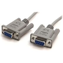 StarTech.com 10' RS232 Serial Null Modem Cable - Null modem cable - DB-9... - $13.83