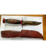 Vintage Schrade-Walden N.Y. U.S.A. &quot;BOWIE HUNTER&quot; Knife 1946 thru 1958 W... - £79.79 GBP