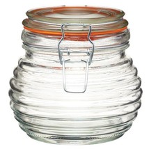 Kitchen Craft 650 ml Home Made Traditional Glass Beehive Honey Pot with ... - $21.00