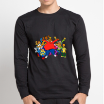Fat Albert And The Cosby Kids 1 Men&#39;s Black Longsleeve T-Shirt - £11.77 GBP