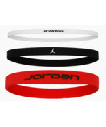 Nike Jordan Elastic Headbands 3pcs Unisex Sports Hairband Accessory IF16... - $42.47