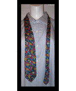 FOOTBALL Silk Neck Tie - by The Gap - Imported from ITALY - FREE SHIPPING - $25.00