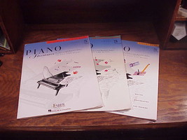 Lot of 3 Piano Adventures Level 2A Basic Piano Methods Books by Nancy Fa... - $6.95