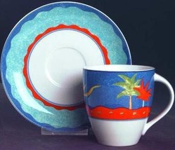 (1) Christopher Stuart Optima Barbados Cup &amp; Saucer Set - £19.51 GBP