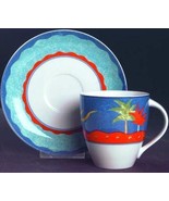 (1) CHRISTOPHER STUART OPTIMA BARBADOS CUP &amp; SAUCER SET - $33.28 CAD