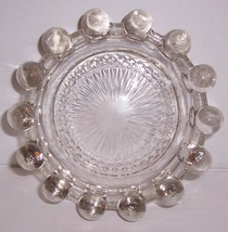 (1) Candlewick Depression Large Heavy Pressed Glass Design Ashtray - £58.57 GBP