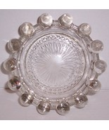 (1) Candlewick Depression Large Heavy Pressed Glass Design Ashtray - $102.08 CAD