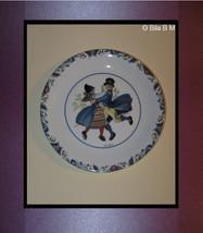 RORSTRAND - SWEDEN Porcelain 7 1/2 &quot; Collector PLATE - Swedish National ... - £19.65 GBP