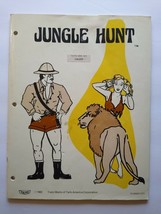 Jungle Hunt Arcade Service Manual Has Schematics Video Game Repair 1982 Original - £16.31 GBP