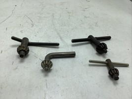 Lot of 4 Drill Chuck Keys Assorted Sizes - $15.99