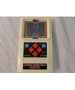 2003 Mattel Battery Powered White Classic Hand Held Basketball Electroni... - $22.81