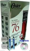OSTER Professional CLASSIC 76 Hair Clipper 76076-010 Blades 76918-086  7... - $164.99