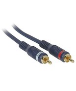 C2G 13034 Velocity RCA Stereo Audio Cable, Blue (12 Feet, 3.65 Meters) - £8.54 GBP