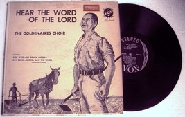 1959 GOLDENAIRES CHOIR &quot;HEAR THE VOICE OF THE LORD&quot; LP - $99.99
