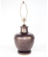 Weathered Bronze Table/Desk Lamp ~ Large Pottery Jug Shape w/Accents #28... - $68.55