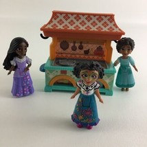 Disney Encanto Mirabel Julieta Step &amp; Stir Kitchen Playset Figures Doll 4pc Lot - £15.47 GBP