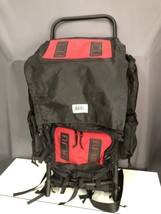 Vintage REI Co-Op External Frame ULTRA-PACK Unisex Hiking Backpack Black And Red - £63.45 GBP