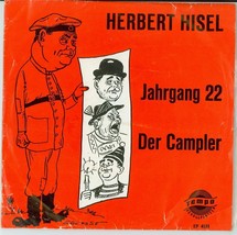 1965 Rare Herbert Hisel Jahrgang 22 Der campler EP 4131 7&quot; german comedy... - £24.25 GBP