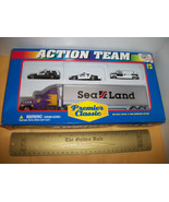 Toy Gift Police Vehicle Set Die-Cast Metal Wheel Action Team Sea Land Se... - £14.93 GBP